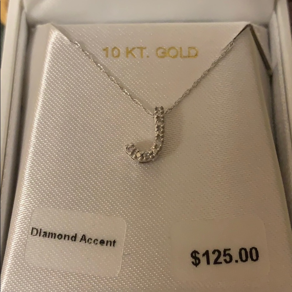 Letter “J” necklace